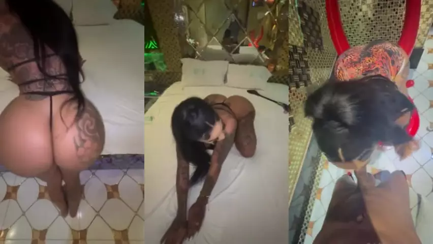 Tattoed Teen GypsyIQ Twerking Hot Ass  amp; Blowjob