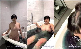 Quqco AKA Helloquqco Nude Asian Bathtub Play